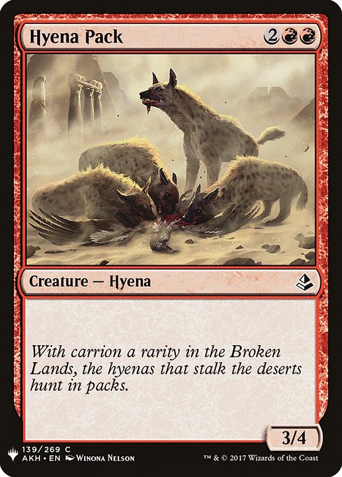 Hyena Pack - Nonfoil