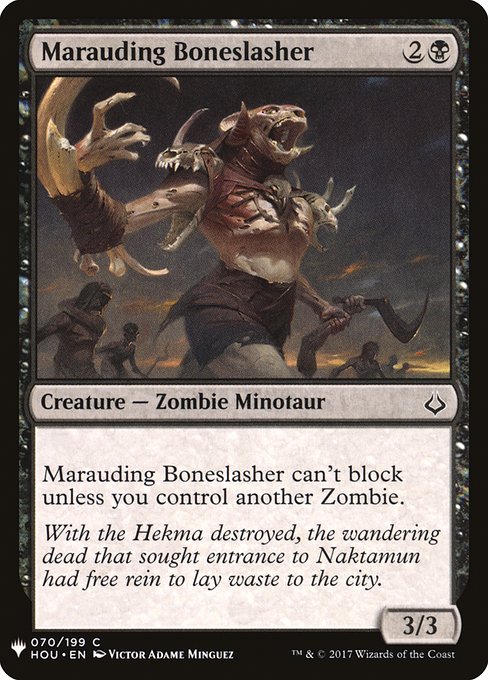 Marauding Boneslasher - Nonfoil