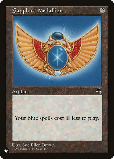 Sapphire Medallion - Nonfoil