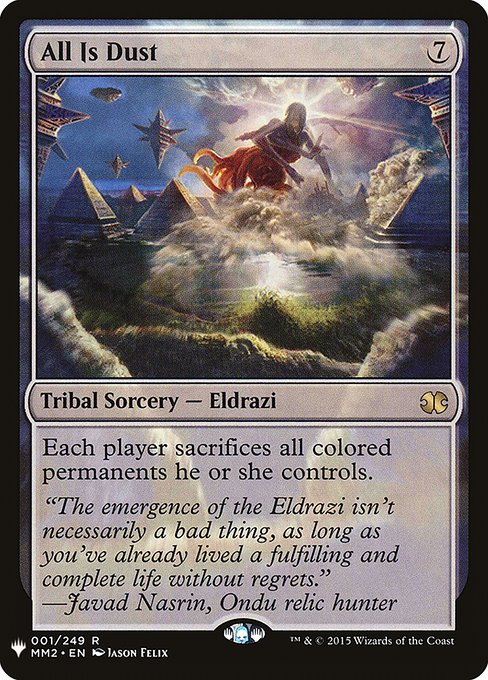 All Is Dust - Nonfoil