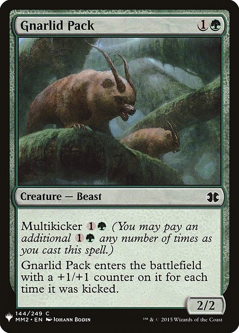 Gnarlid Pack - Nonfoil