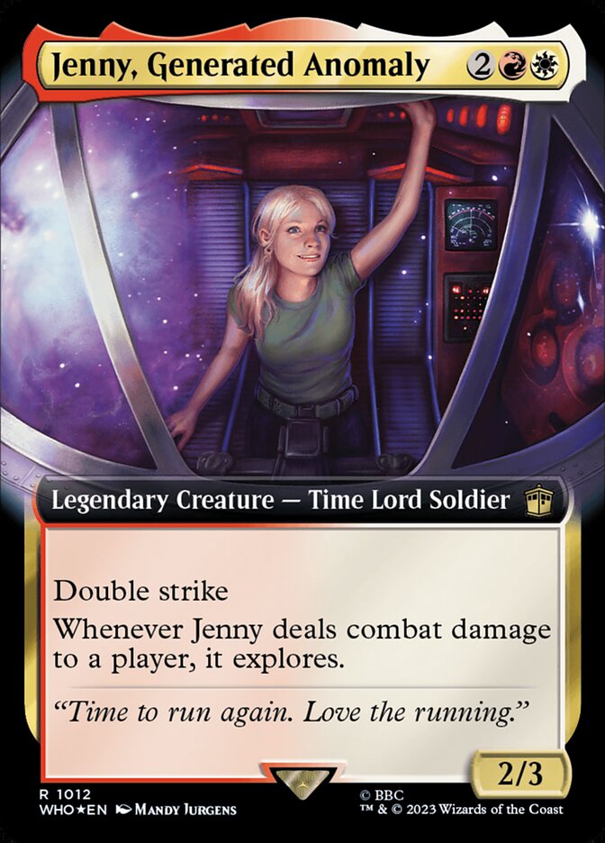 Jenny, Generated Anomaly (Extended Art - Surge Foil)