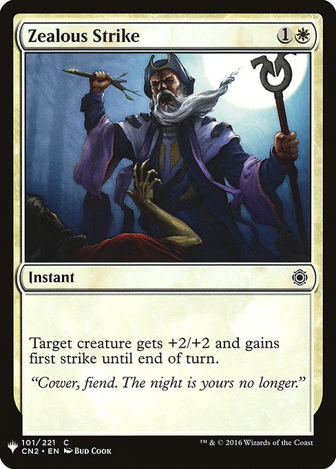 Zealous Strike - Nonfoil