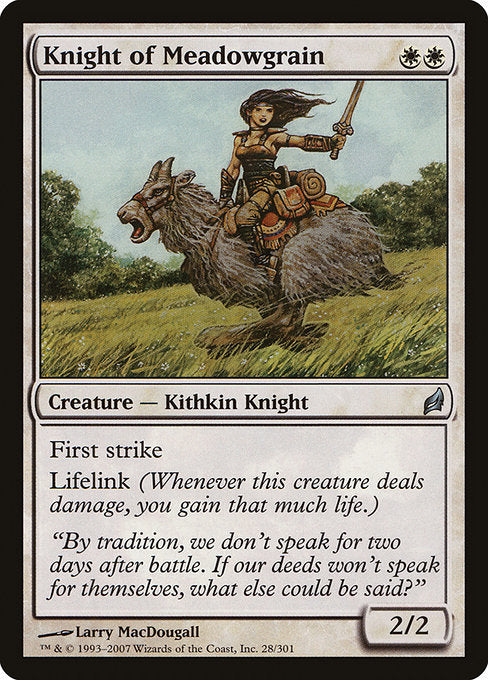Knight of Meadowgrain - Nonfoil