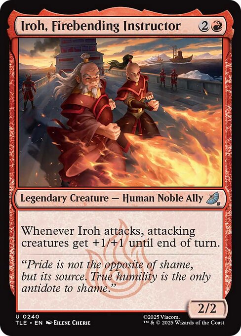 Iroh, Firebending Instructor - Nonfoil