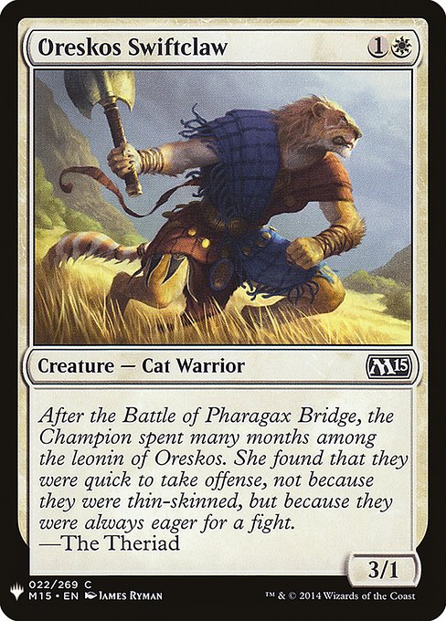 Oreskos Swiftclaw - Nonfoil