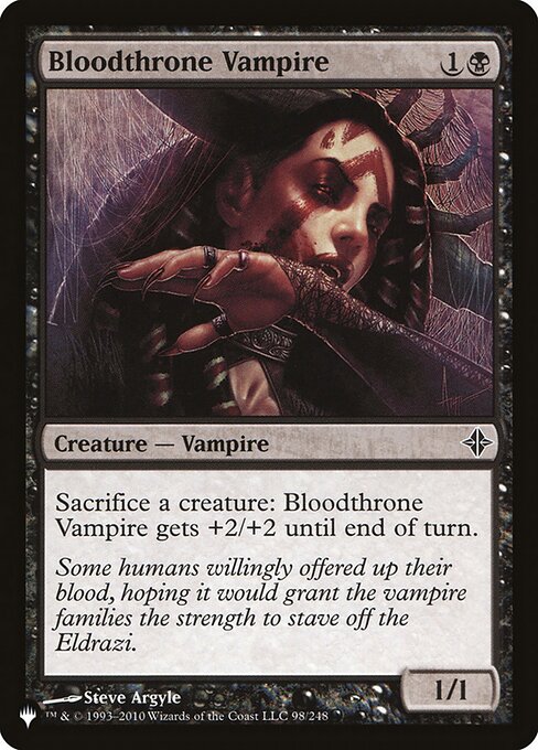 Bloodthrone Vampire - Nonfoil