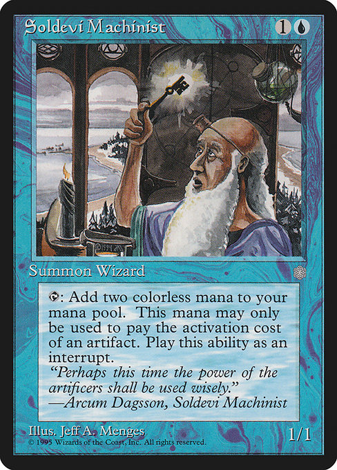Soldevi Machinist - Nonfoil