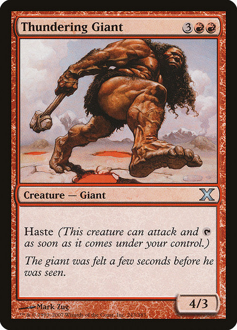 Thundering Giant - Nonfoil