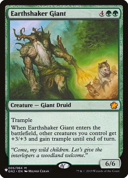 Earthshaker Giant - Nonfoil