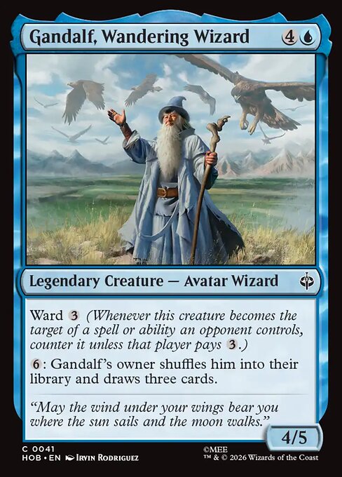 Gandalf, Wandering Wizard