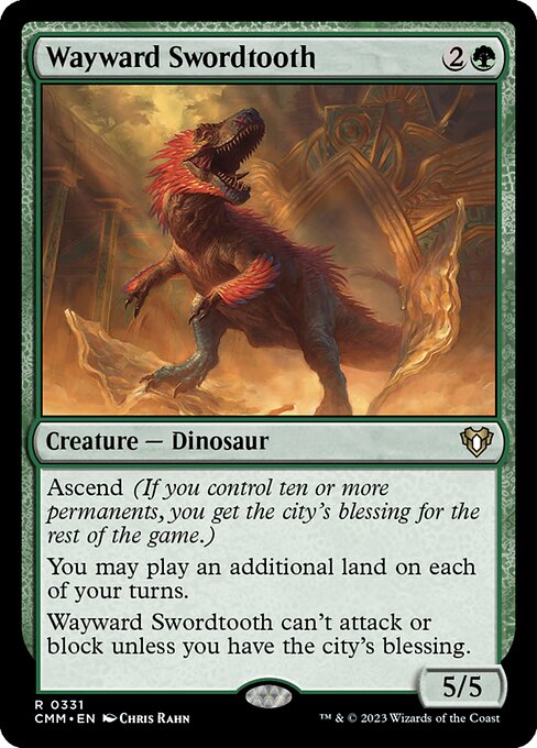 Wayward Swordtooth - Nonfoil