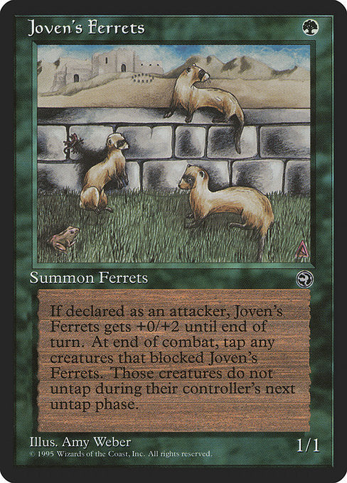 Joven's Ferrets - Nonfoil