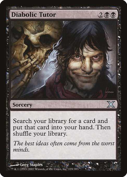 Diabolic Tutor - Nonfoil