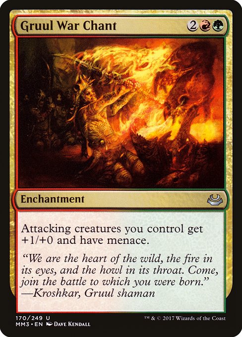 Gruul War Chant - Nonfoil