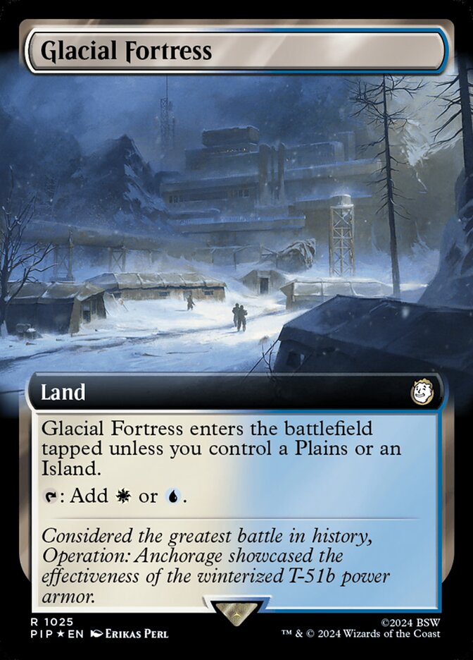 Glacial Fortress (Extended Art - Surge Foil)