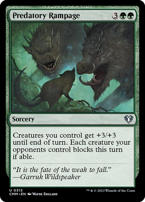 Predatory Rampage - Nonfoil