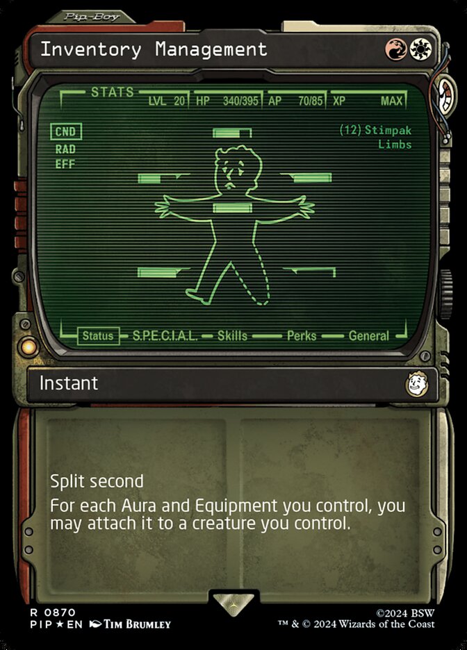 Inventory Management (Showcase - Surge Foil)