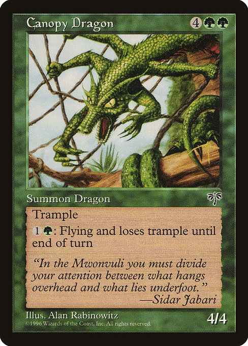 Canopy Dragon - Nonfoil