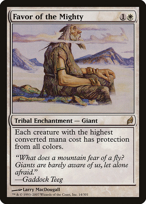 Favor of the Mighty - Nonfoil