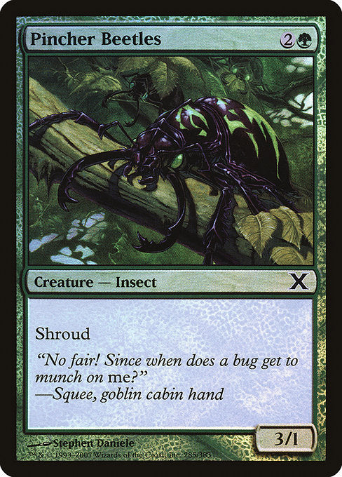 Pincher Beetles - Foil
