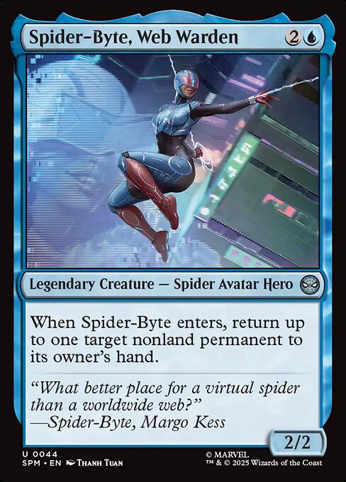 Spider-Byte, Web Warden - Nonfoil