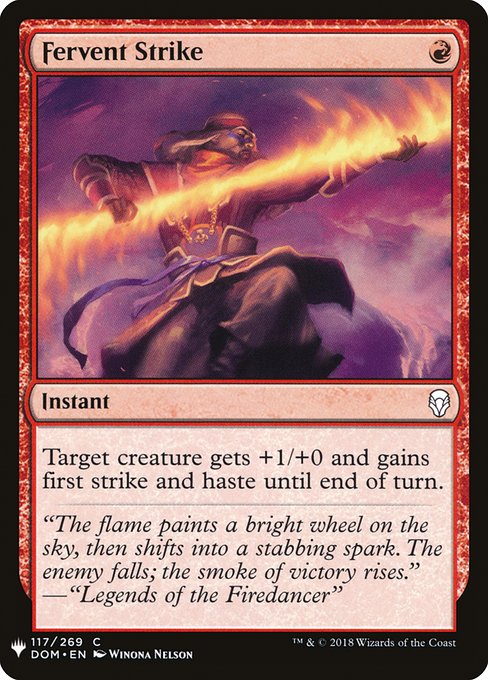 Fervent Strike - Nonfoil