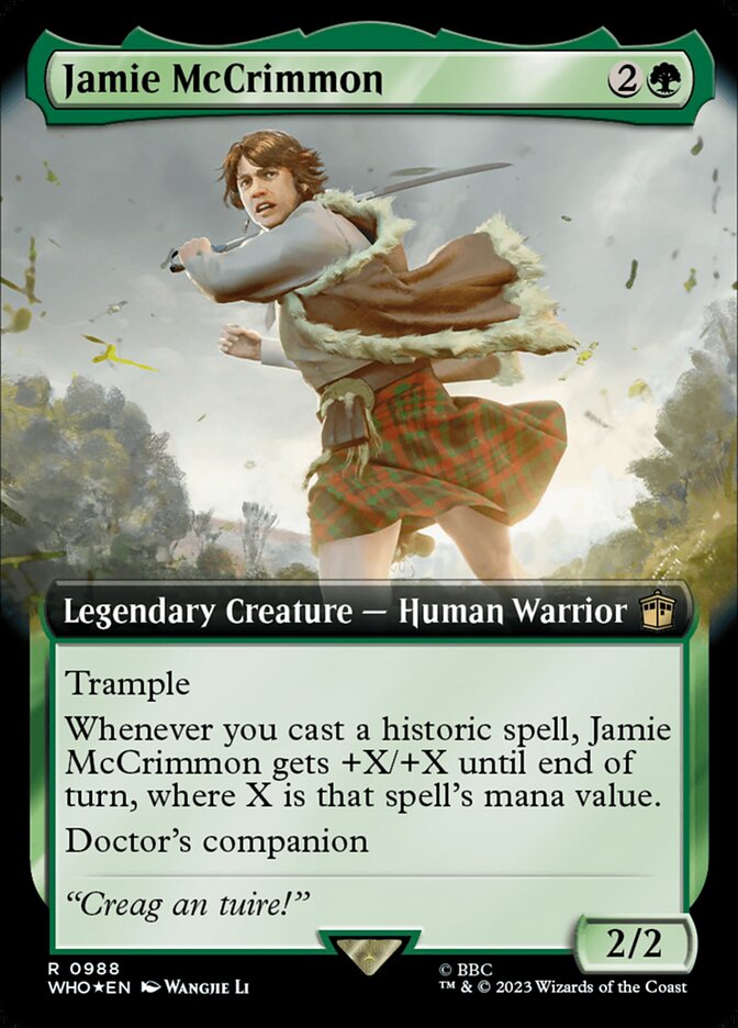Jamie McCrimmon (Extended Art - Surge Foil)