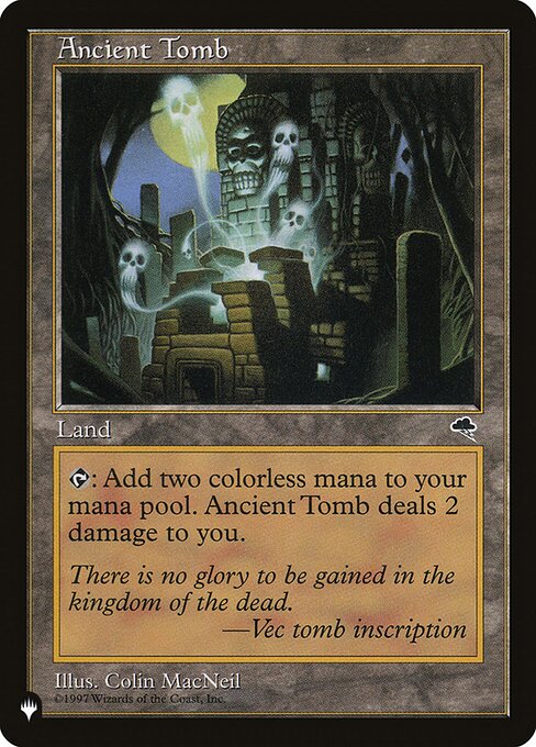 Ancient Tomb - Nonfoil