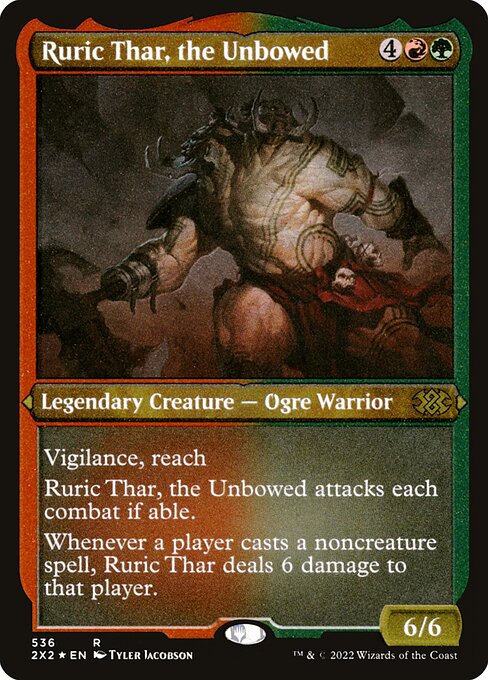 Ruric Thar, the Unbowed - Etched