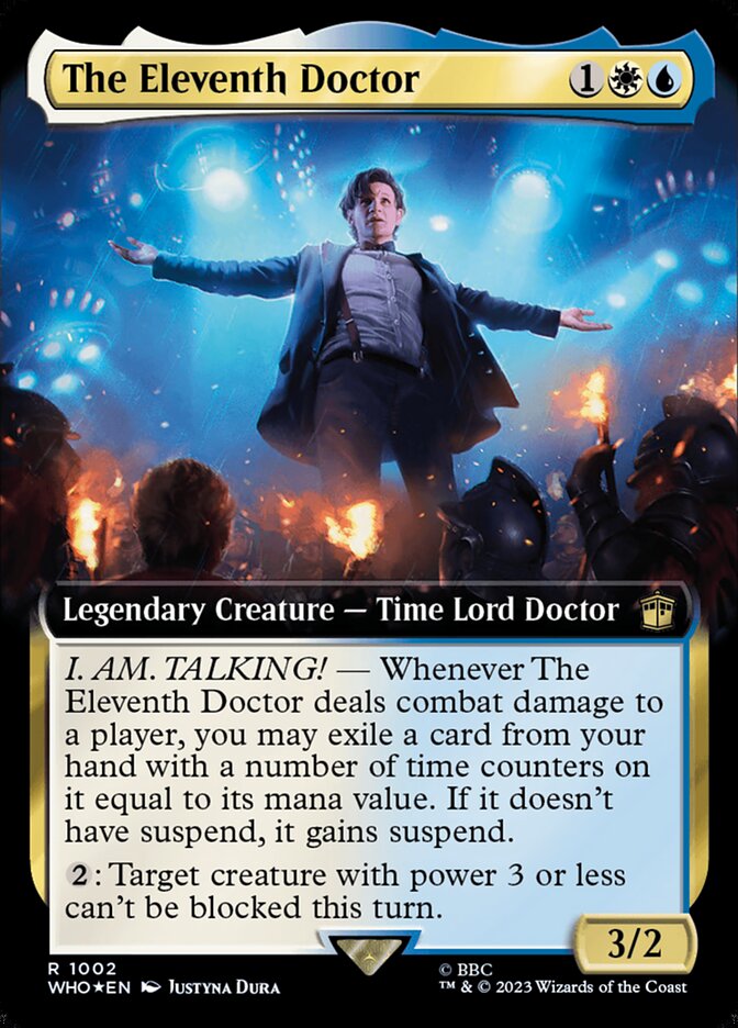 The Eleventh Doctor (Extended Art - Surge Foil)
