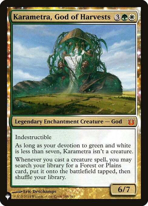 Karametra, God of Harvests - Nonfoil
