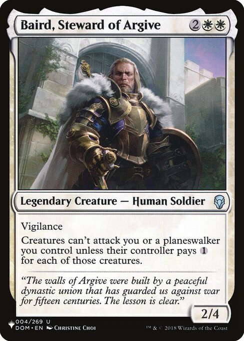 Baird, Steward of Argive - Nonfoil
