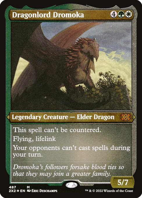 Dragonlord Dromoka - Etched