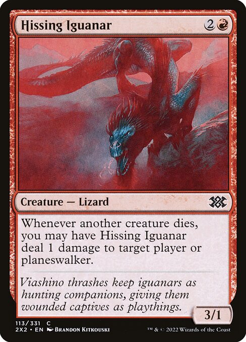 Hissing Iguanar - Nonfoil