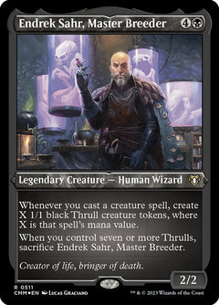 Endrek Sahr, Master Breeder (Etched)