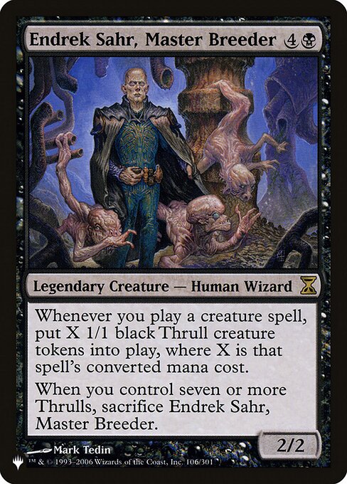 Endrek Sahr, Master Breeder - Nonfoil