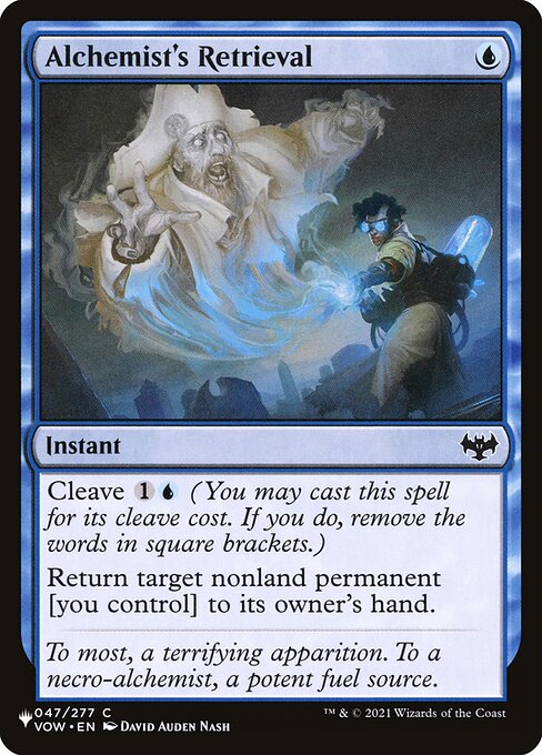 Alchemist's Retrieval - Nonfoil