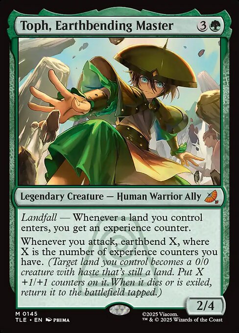 Toph, Earthbending Master - Nonfoil