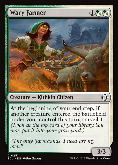 Wary Farmer - Nonfoil