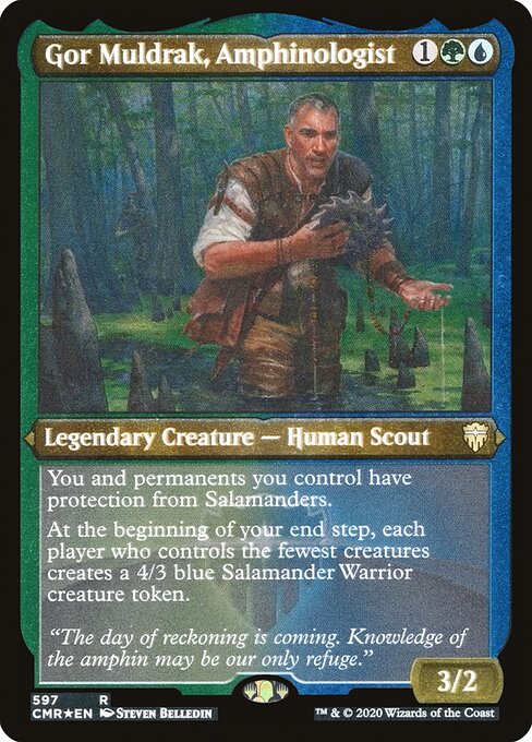 Gor Muldrak, Amphinologist - Etched