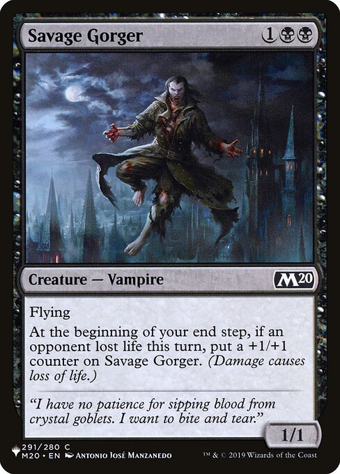 Savage Gorger - Nonfoil