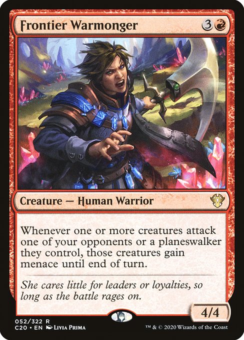 Frontier Warmonger - Nonfoil