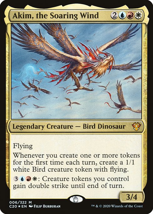 Akim, the Soaring Wind - Nonfoil