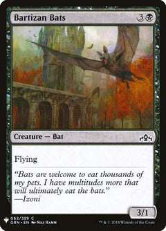 Bartizan Bats (GRN-62)