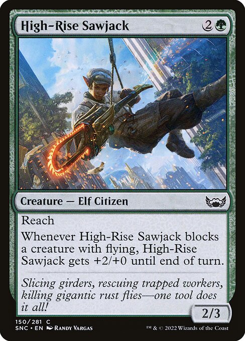 High-Rise Sawjack - Nonfoil