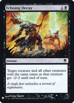Echoing Decay (DST-41)