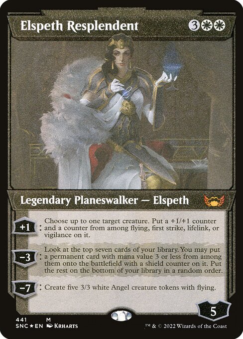 Elspeth Resplendent - Etched