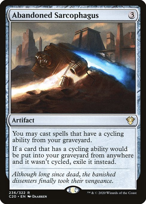 Abandoned Sarcophagus - Nonfoil