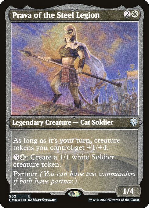 Prava of the Steel Legion - Etched